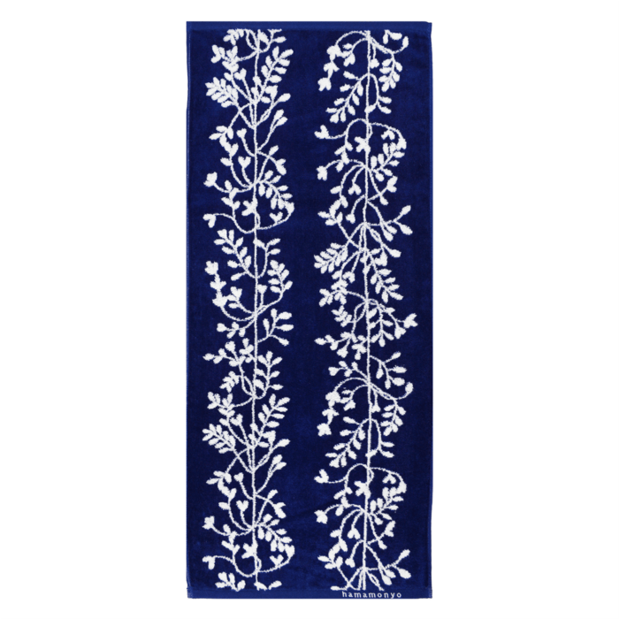 先染めフェイスタオル　エコリーフ　コン