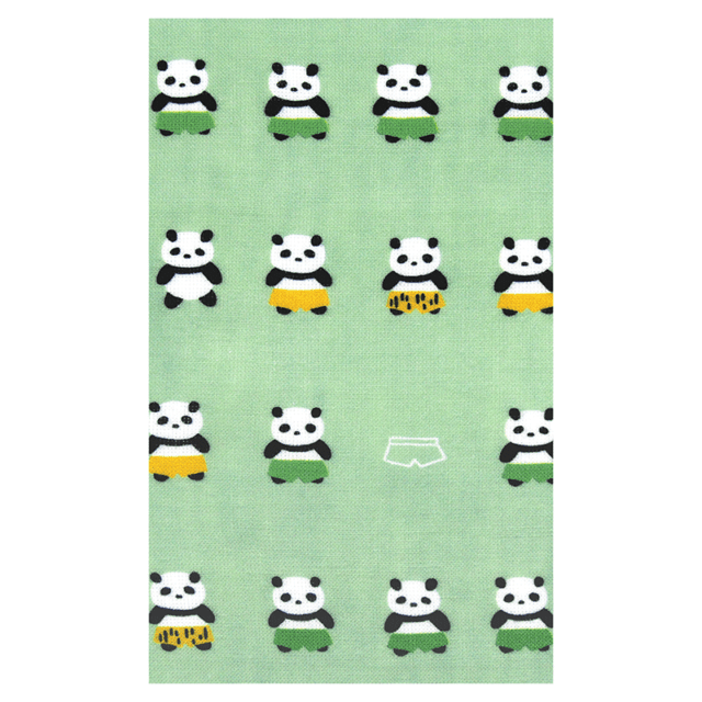 てぬぐい　パンダパンツ