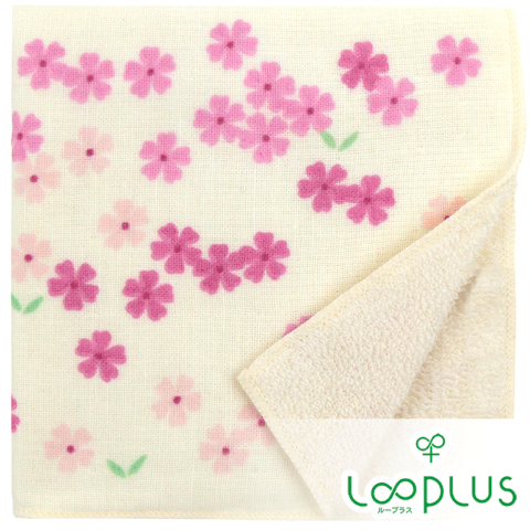 【ループラス】和たおるセミウォッシュ　夢シバザクラ