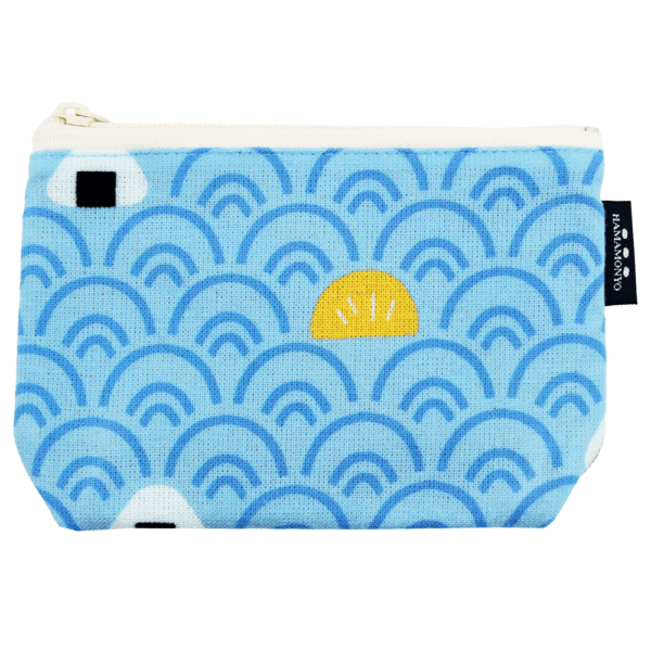 豆ポーチ　おむすび海波