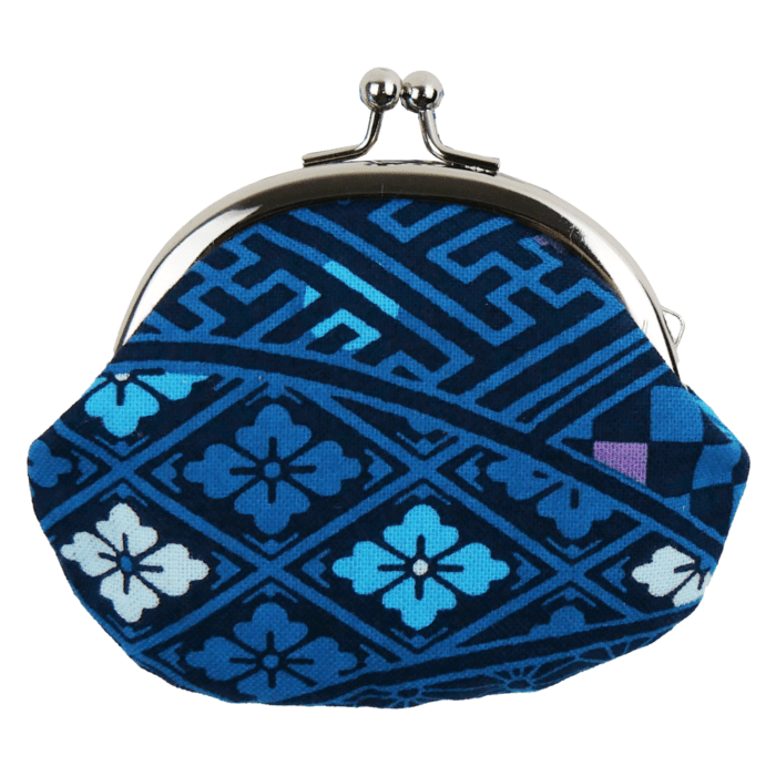 がま口　小紋あそび