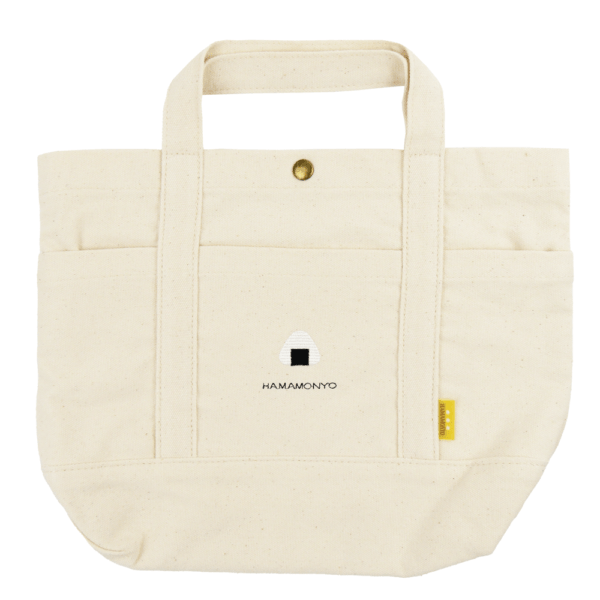 ワンポイント帆布トート　おにぎり