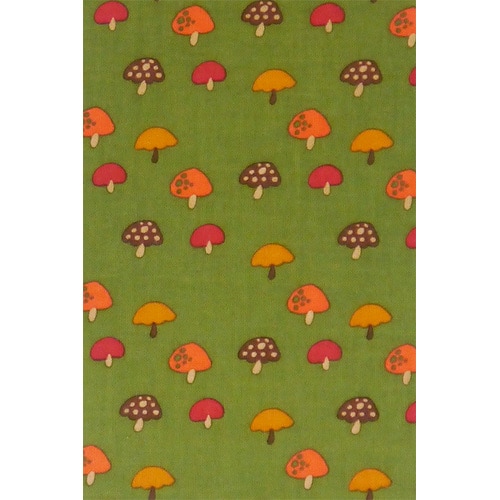 てぬぐい　豆まめきのこ