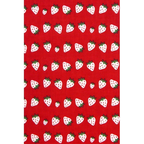 てぬぐい　豆まめいちご