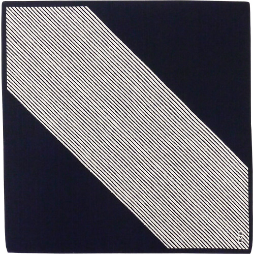 小布　染分縞　紺