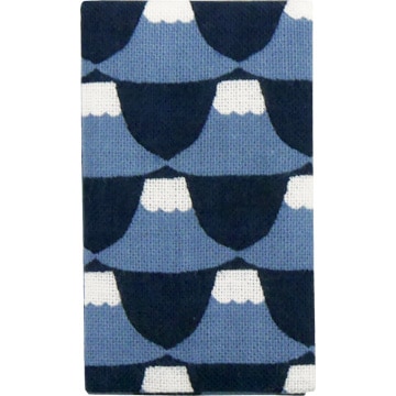 エチケットミラー　富士山小紋