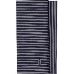 和ちいふ　たてよこ縞　紺