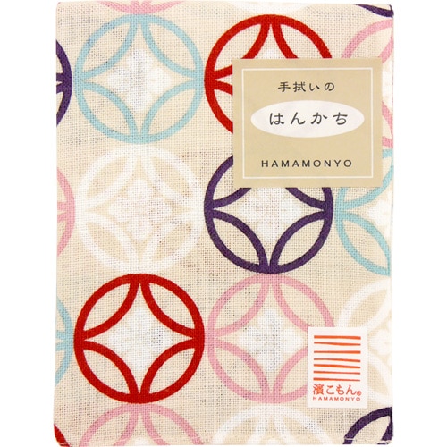 てぬぐいのはんかち　姫七宝