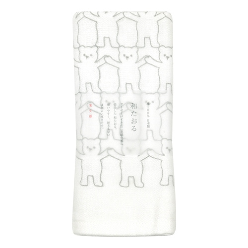 和たおるフェイス　くま