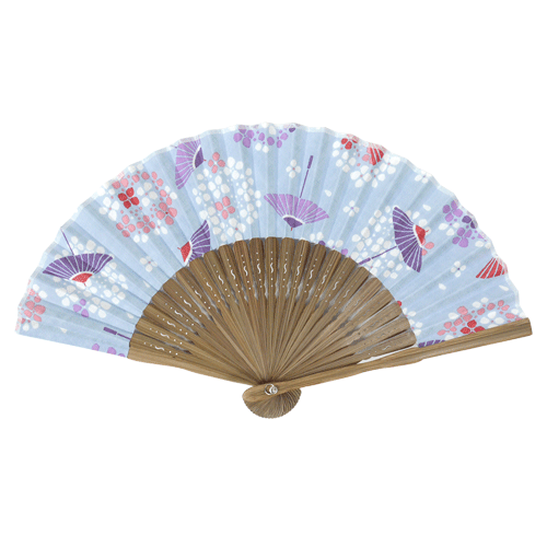 豆扇子　あじさい日和