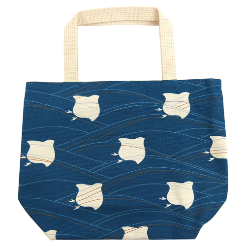 はまモダン帆布トート　はまのチドリ