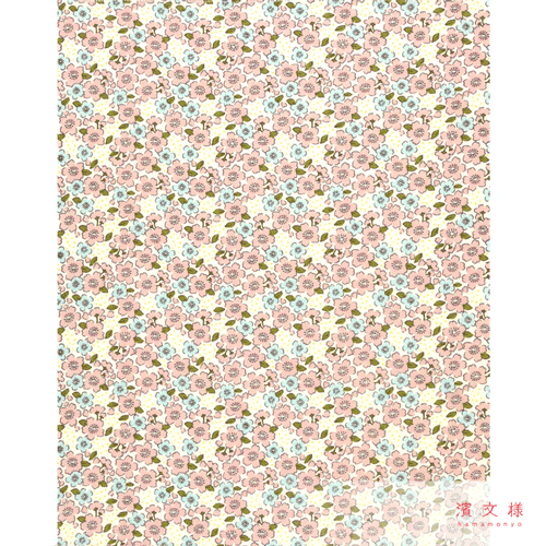 てぬぐいのはんかち　愛し桜