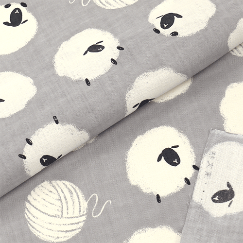 てぬぐい　毛糸羊