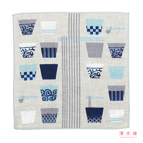 和たおるセミウォッシュ　そばちょこならべ