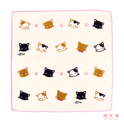 キッズタオルハンカチ 子ねこちゃん｜▽アイテム・用途で選ぶ,キッズ