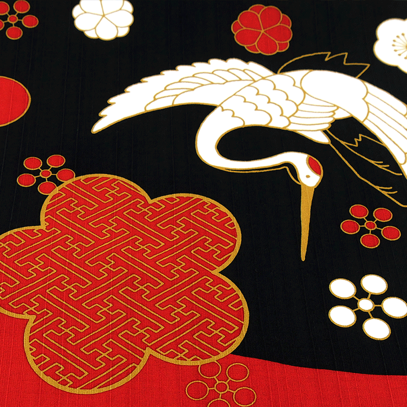 絵小布　鶴亀絵図