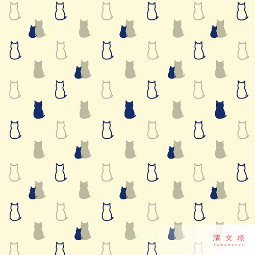 晴雨兼用折畳み傘　ねこ　オフ