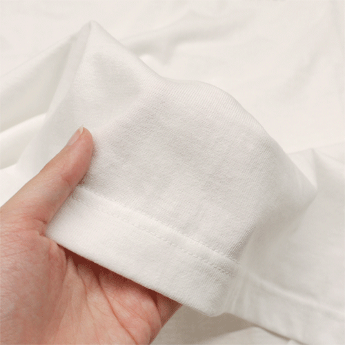 【在庫限りで終了】ロングスリーブＴシャツＳ　ハリネズミ針山　ホワイト