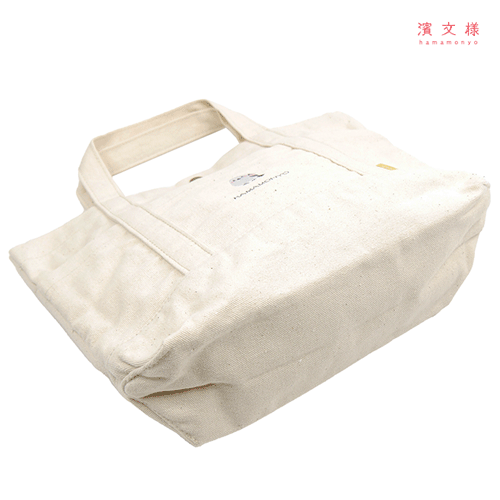 ワンポイント帆布トート　シマエナガ