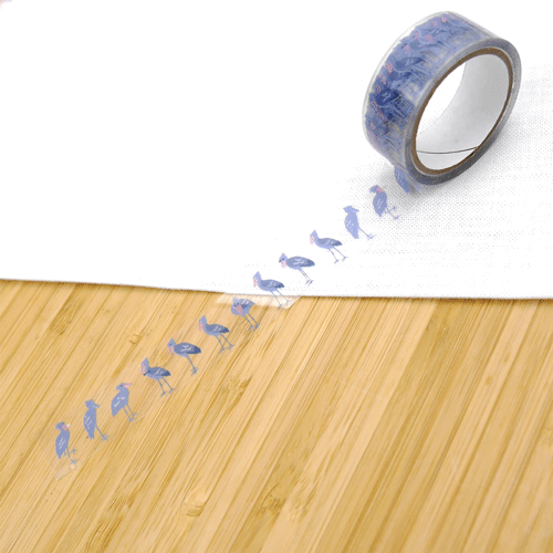 クリアテープ　ごきげんハシビロコウ