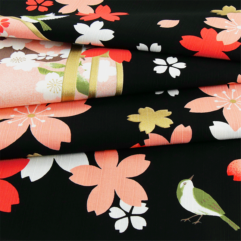 大布　舞桜と鶯