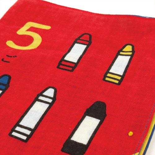 てぬぐい絵本　かぞえてみよう