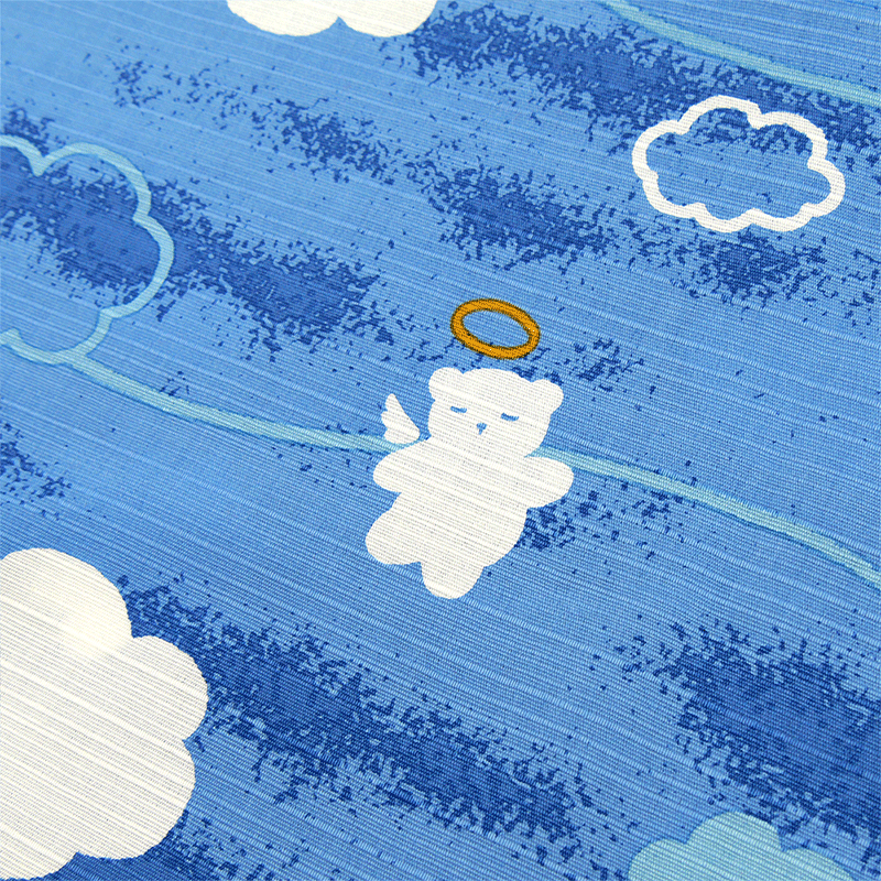 FUROSHIKIクロス　くま雲天使