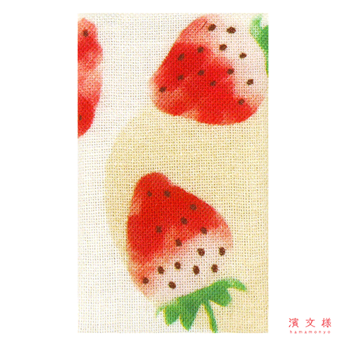 エチケットミラー　食べごろいちご