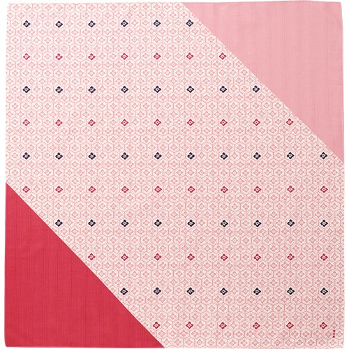 めでたい　32センチ古布縮緬 大布 亀甲に花菱｜▽アイテム・用途で選ぶ,風呂敷,大布（90cm