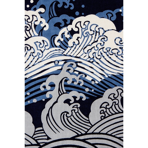 てぬぐい 波濤 紺｜▽アイテム・用途で選ぶ,てぬぐい,てぬぐい