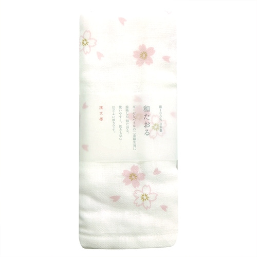 和たおるフェイス　桜さくら