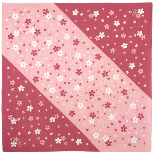 大布　桜もよう