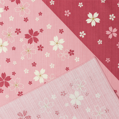 大布　桜もよう