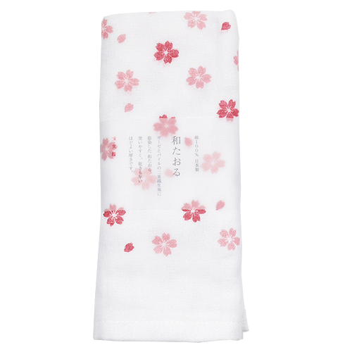 和たおるフェイス　まめ桜