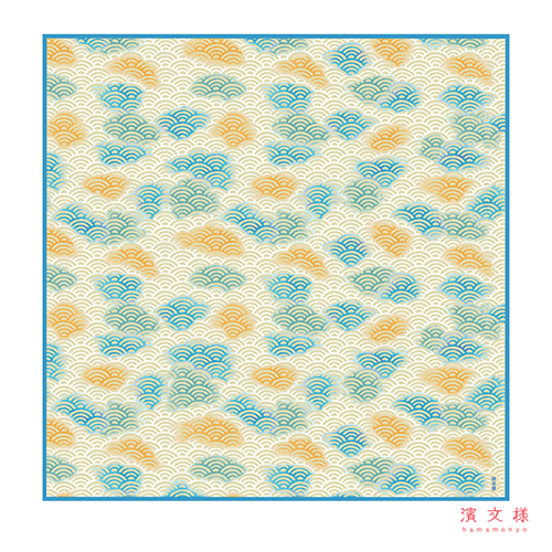 中布 霞青海波｜▽アイテム・用途で選ぶ,風呂敷,中布（70cm