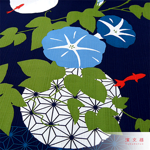 大布　麻の葉金魚