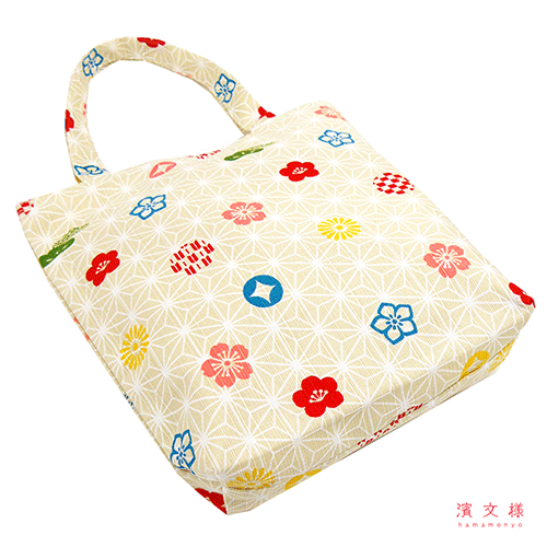 れい様・廃盤メリーボンボンキルトトートバッグ・くまちゃんゴム ハローキティ レッスンバッグ 女の子 87260 ローズピンク キルト