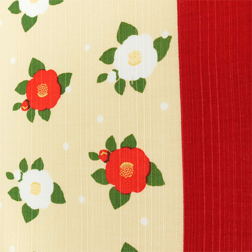 小布　椿と雪玉　アカ