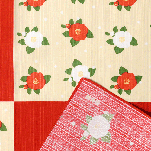 小布　椿と雪玉　アカ