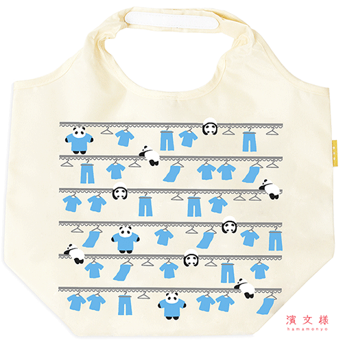 エコトート小　お洗濯パンダ　オフ