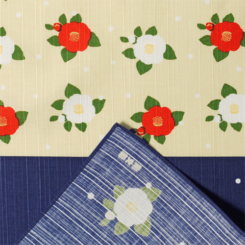 小布　椿と雪玉　コン