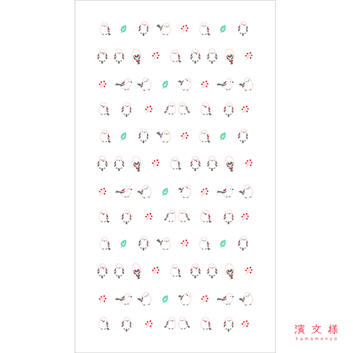 和たおるバスタオル　ちゃんこいシマエナガ