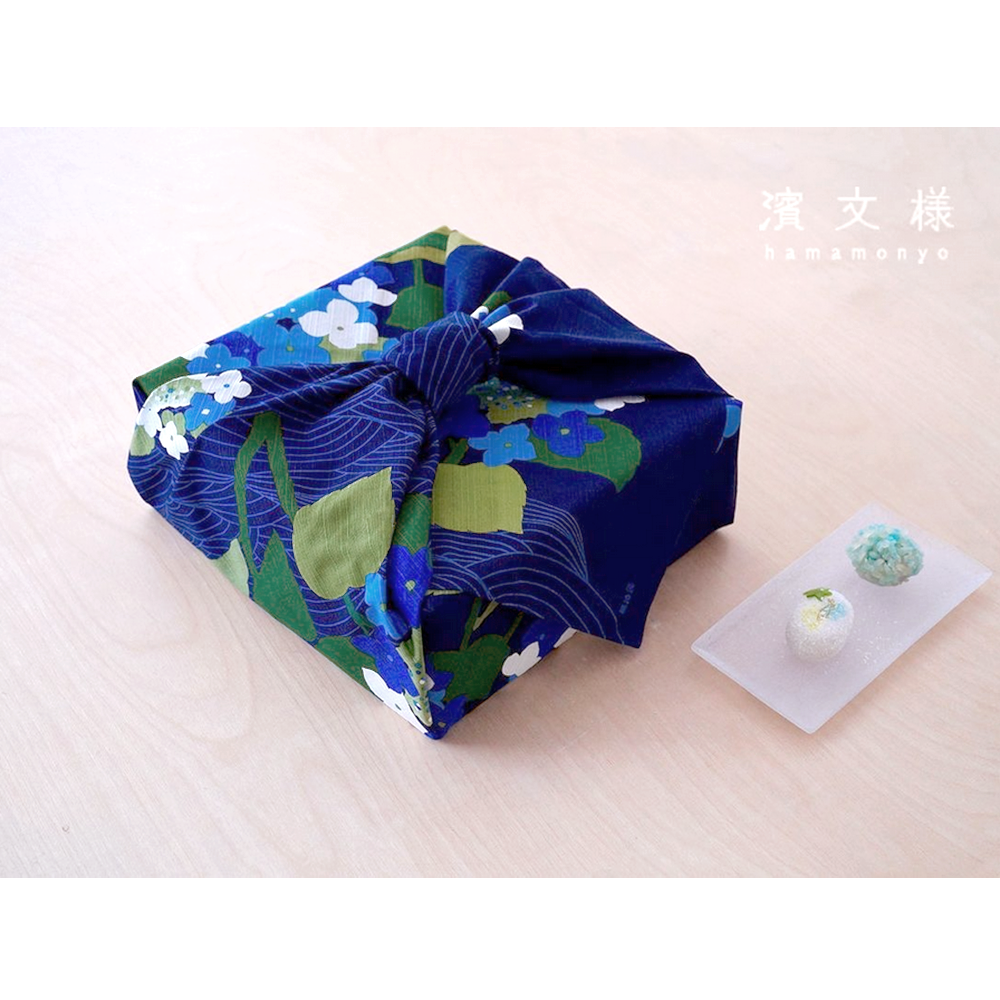 大布　紫陽花　紺