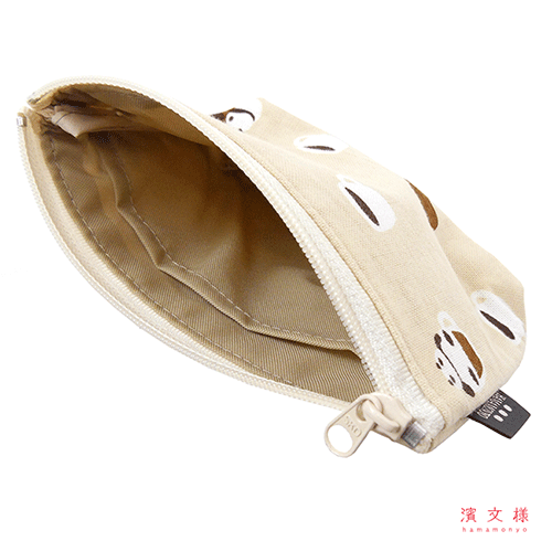 豆ポーチ　パンダカプチーノ