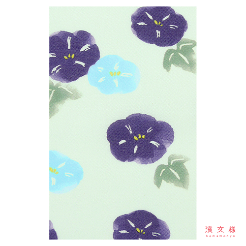 てぬぐい　ふわふわ朝顔