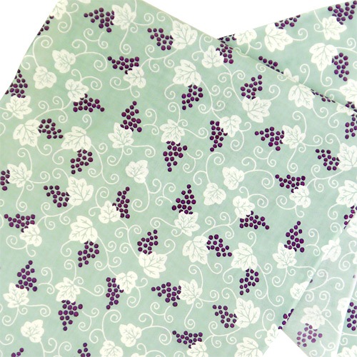 てぬぐい　ぶどう唐草