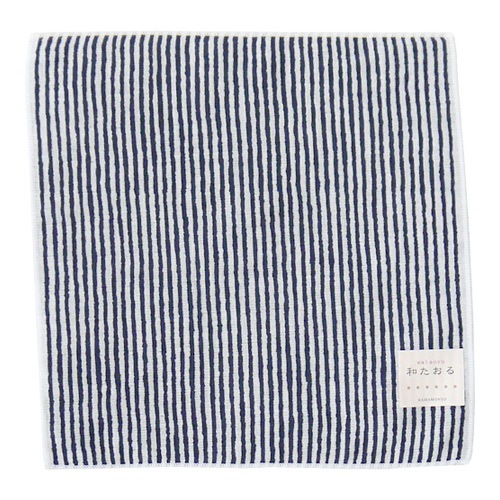 和たおるセミウォッシュ　縞もよう