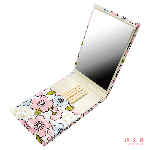 エチケットミラー　愛し桜