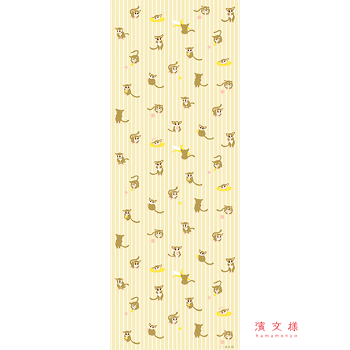 てぬぐい　ショウガラゴ