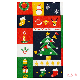てぬぐい　クリスマスパッチワーク